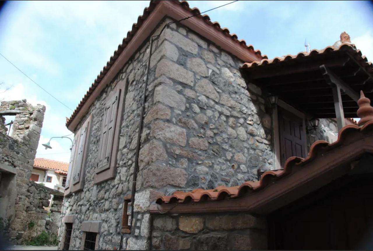 Wood And Stone In The Path Of Lava Villa Antissa Eksteriør bilde